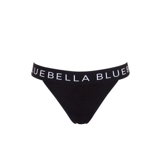 Bluebella Lulu Eco Bamboo Thong Black/White - 10