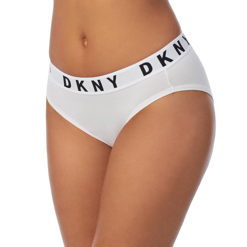 DKNY Women's BIKINI BRIEF in White | Size: XL