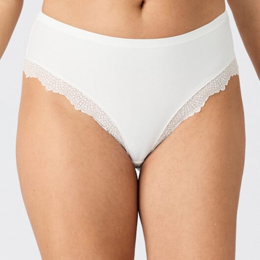 Damart Lace Leg Trim Midi Brief