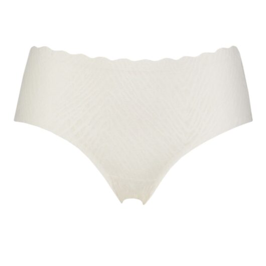 Women's 1 Pack Sloggi Zero Feel Bliss Hipster Briefs Silk White S