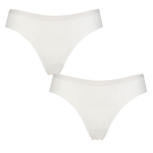 Women's 2 Pack Falke Daily Comfort Cotton Briefs White Extra Small