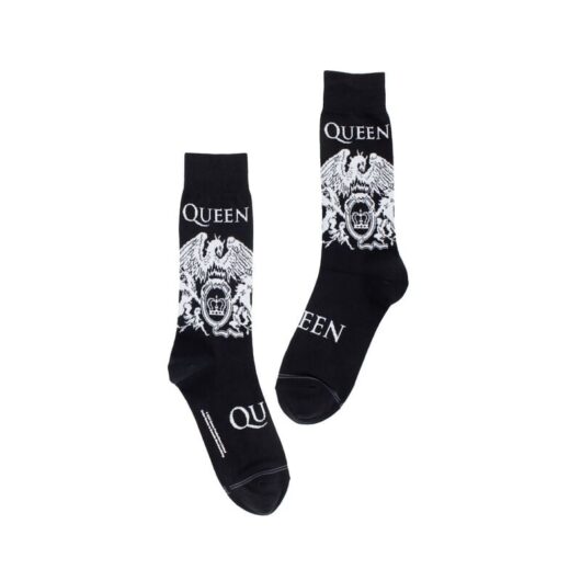 Queen Socks - White Crest - EU 40-46 - for Men - multicolour