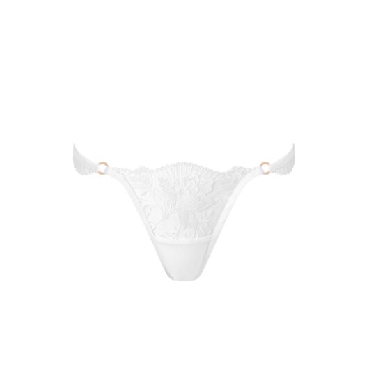 Bluebella Gabriella Floral Embroidered Brief White - 6