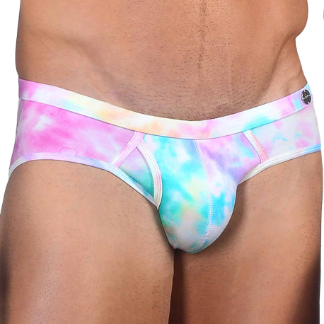 Roberto Lucca Tye Dye Briefs - White