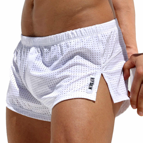 Rufskin Kave Mesh Shorts - White