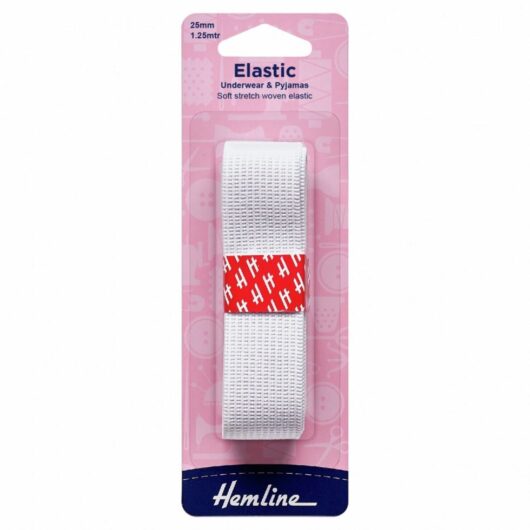 Hemline Underwear & Pyjamas Elastic White